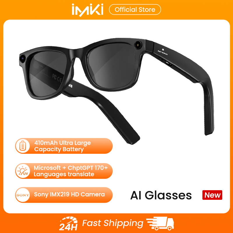 Photography Videography - Lunettes intelligentes IMIKI Ai avec caméra
