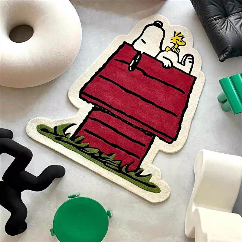 Photography Award - Tapis de dessin animé Snoopy de