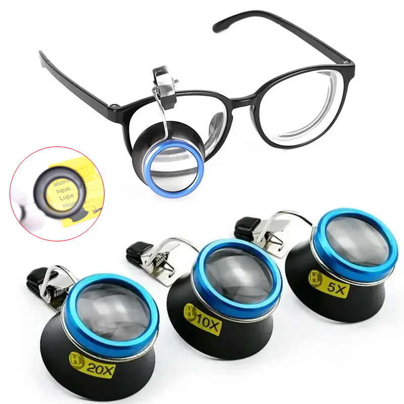 Eye Piece Magnifier - Loupe de lecture à clipser 5X