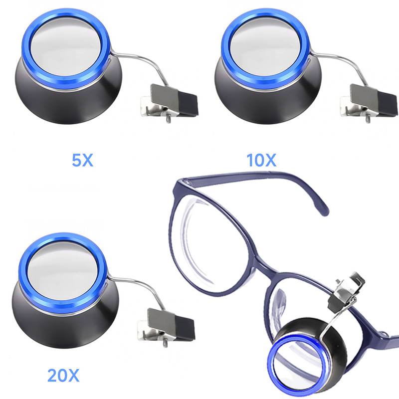 Eye Piece Magnifier - Loupe de lecture à clipser 5X