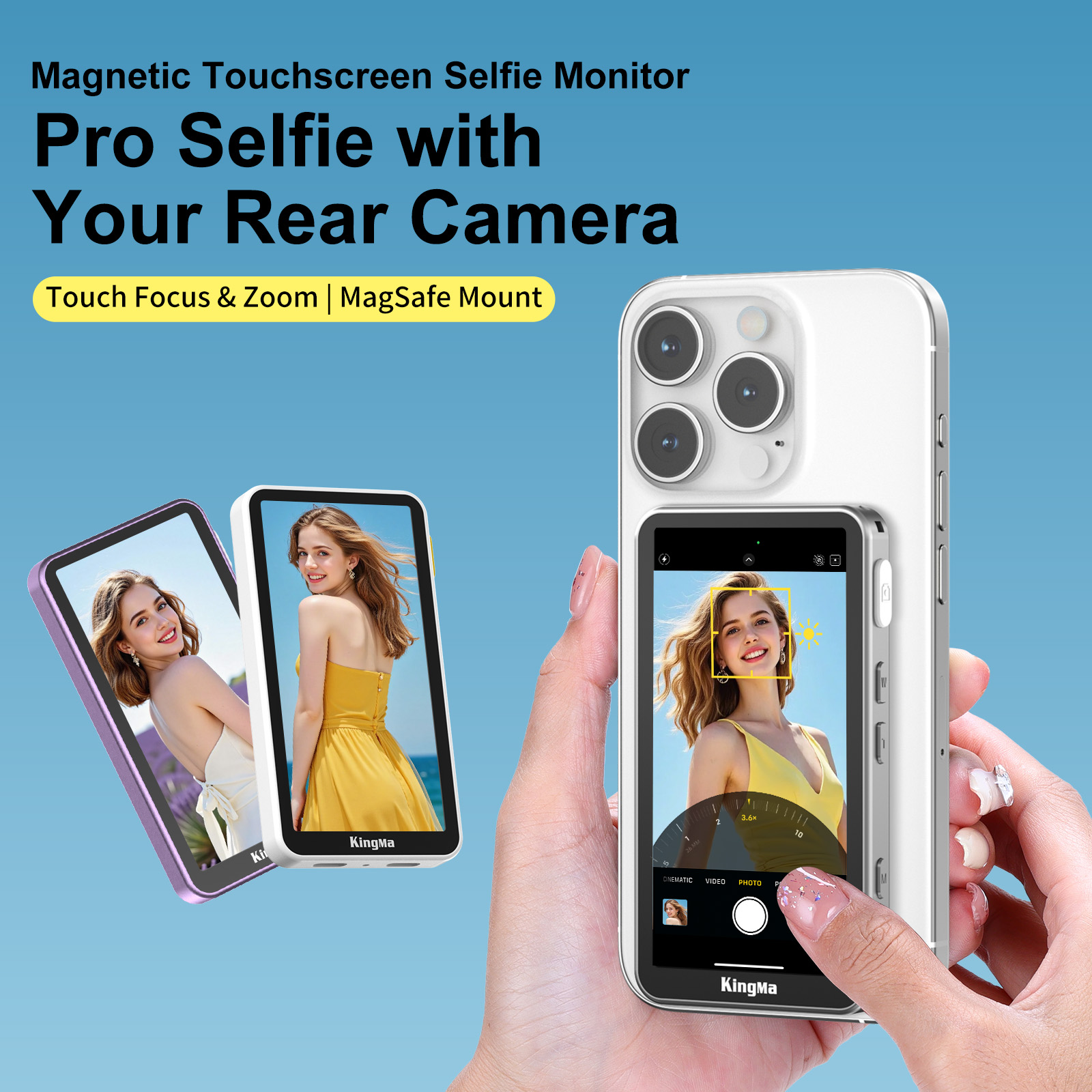 Photography Videography - PH02 ULTRA téléphone Vlog Selfie moniteur