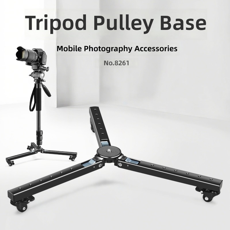 Photography Camera - Roulette silencieuse pour trépied photo, base