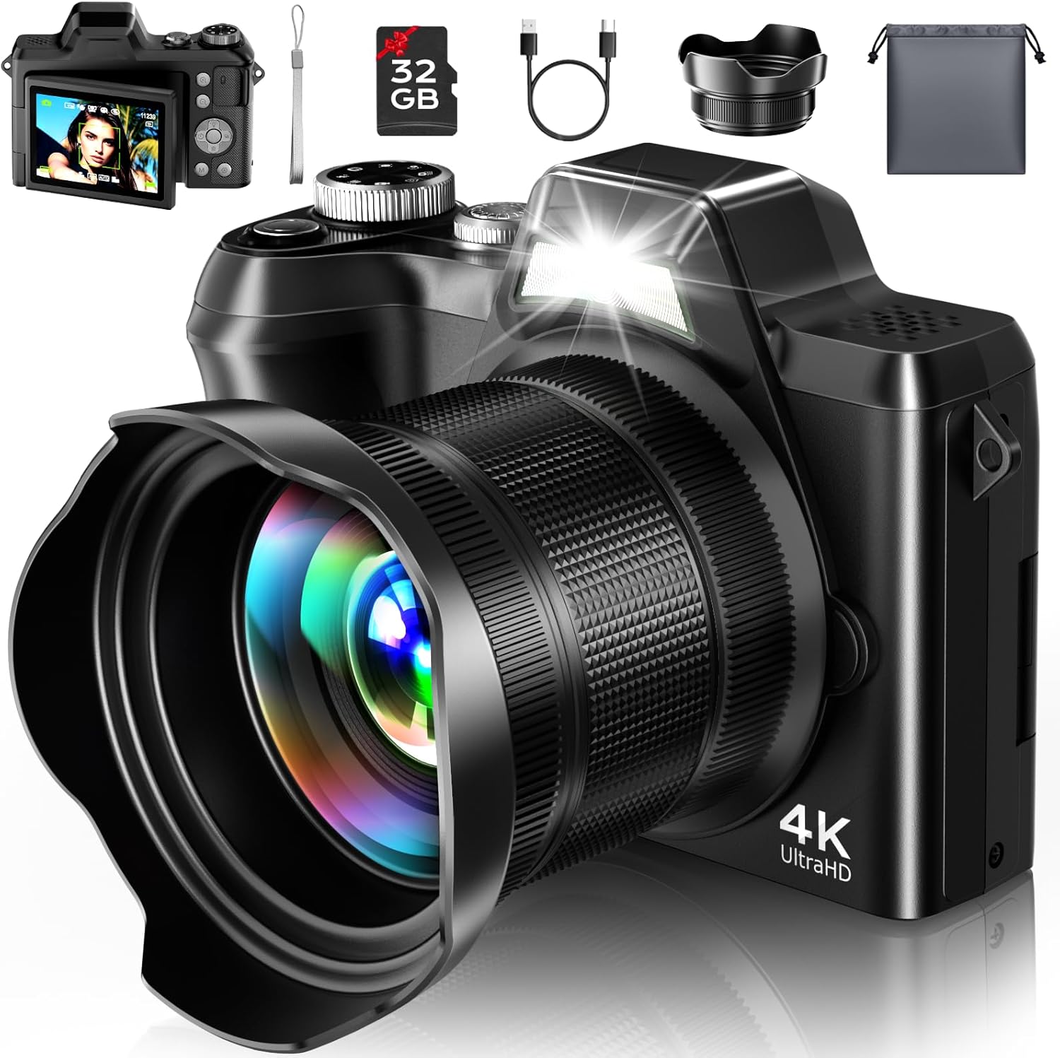 Appareil photo numérique 4K po - Photography Camera avis et prix