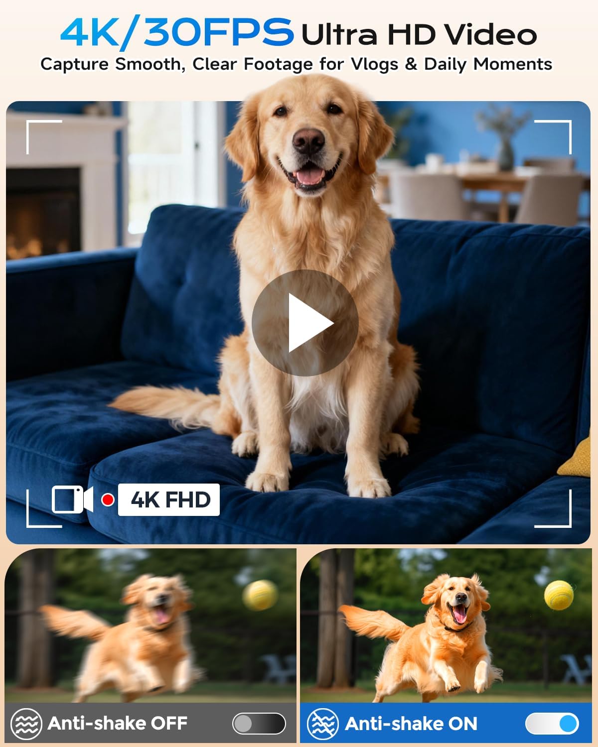 Appareil photo numérique 4K po - Photography Camera avis et prix