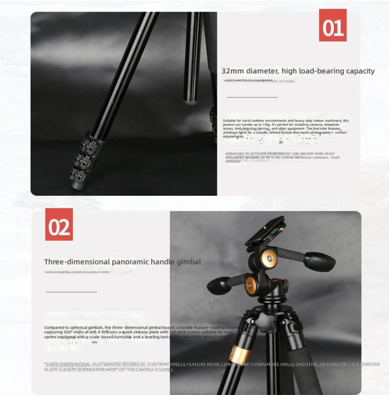 Trépied photo en alliage d'alu - Photography Camera avis et prix