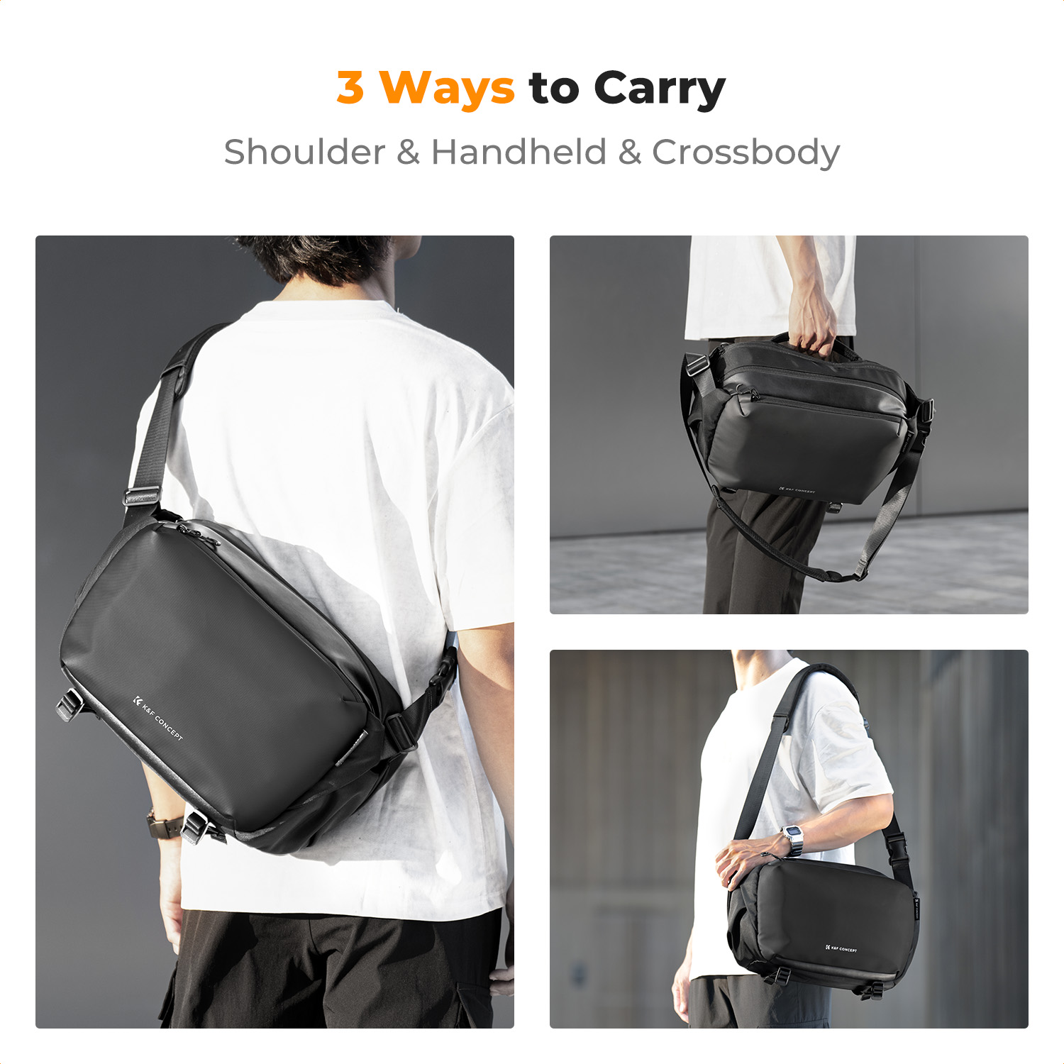 K&F CONCEPT – sac à bandoulièr - Photography Camera avis et prix