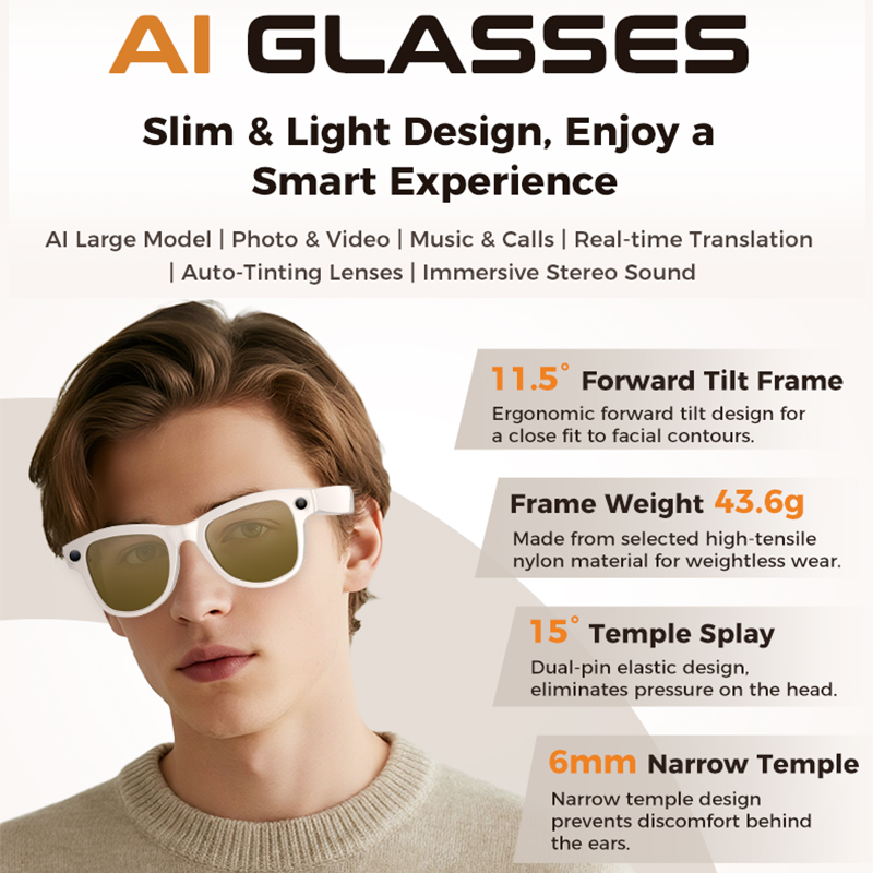 Nouvelles Lunettes Intelligent - Photography Videography avis et prix